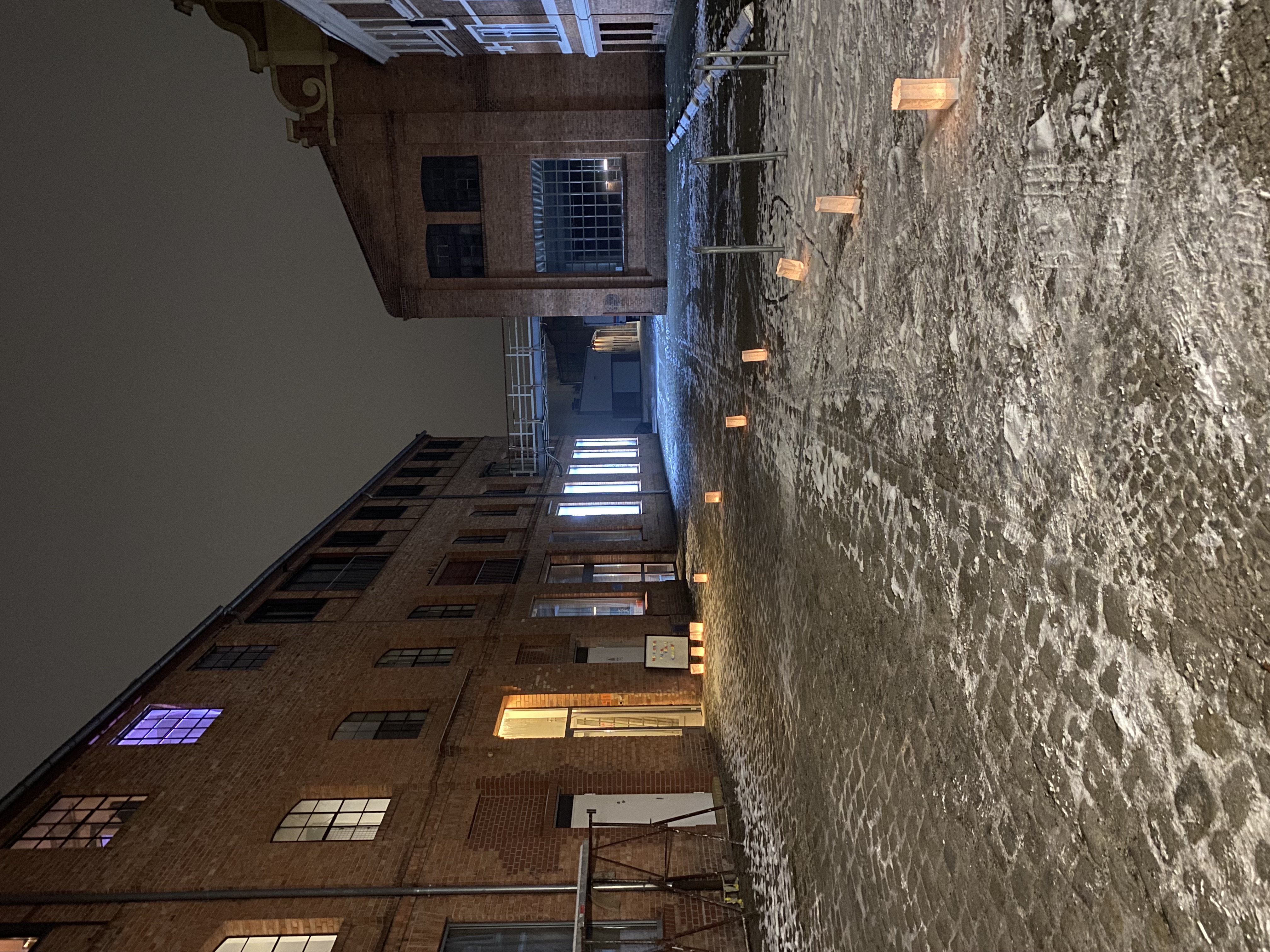 Industrial courtyard
