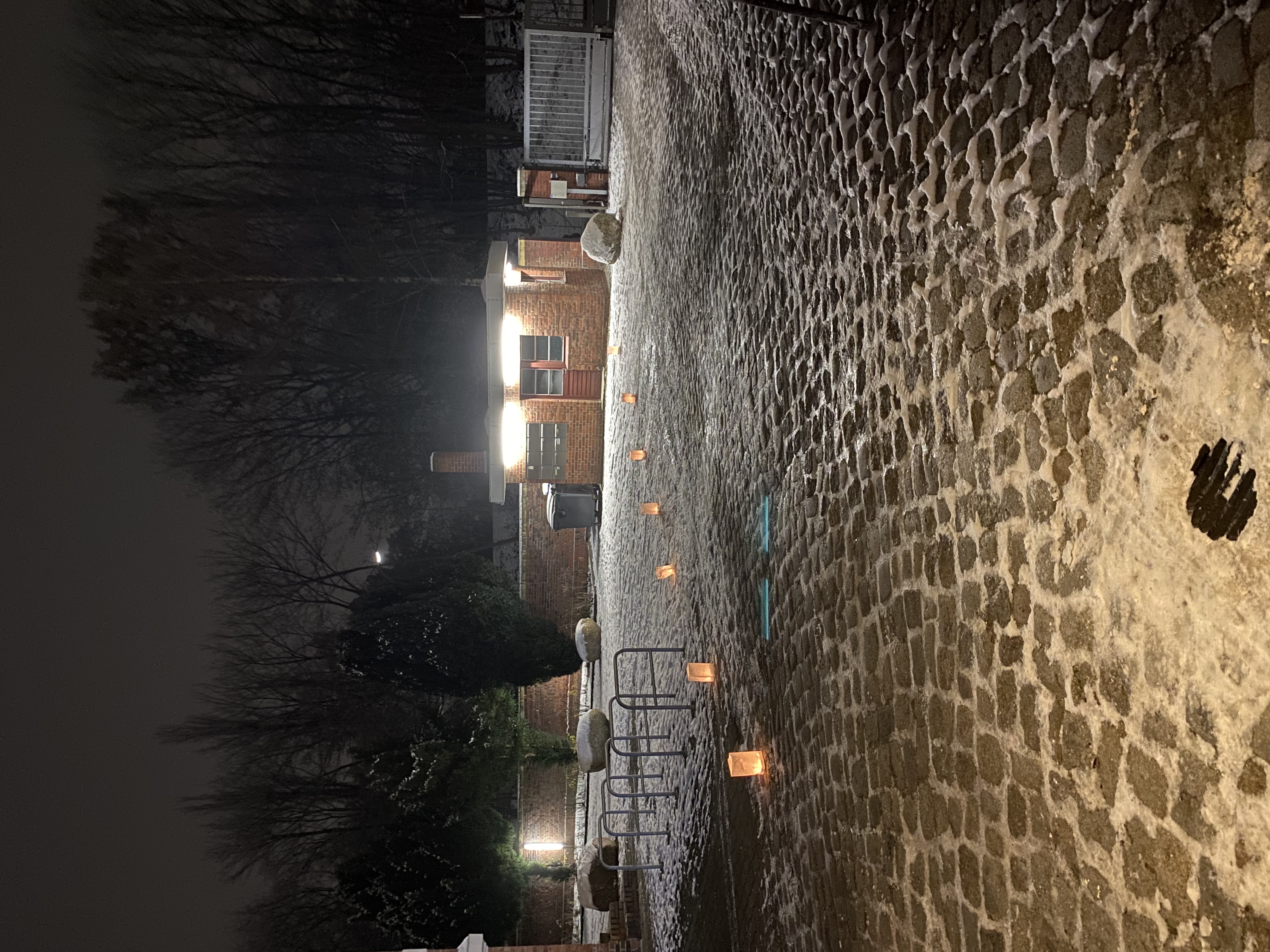 Courtyard night