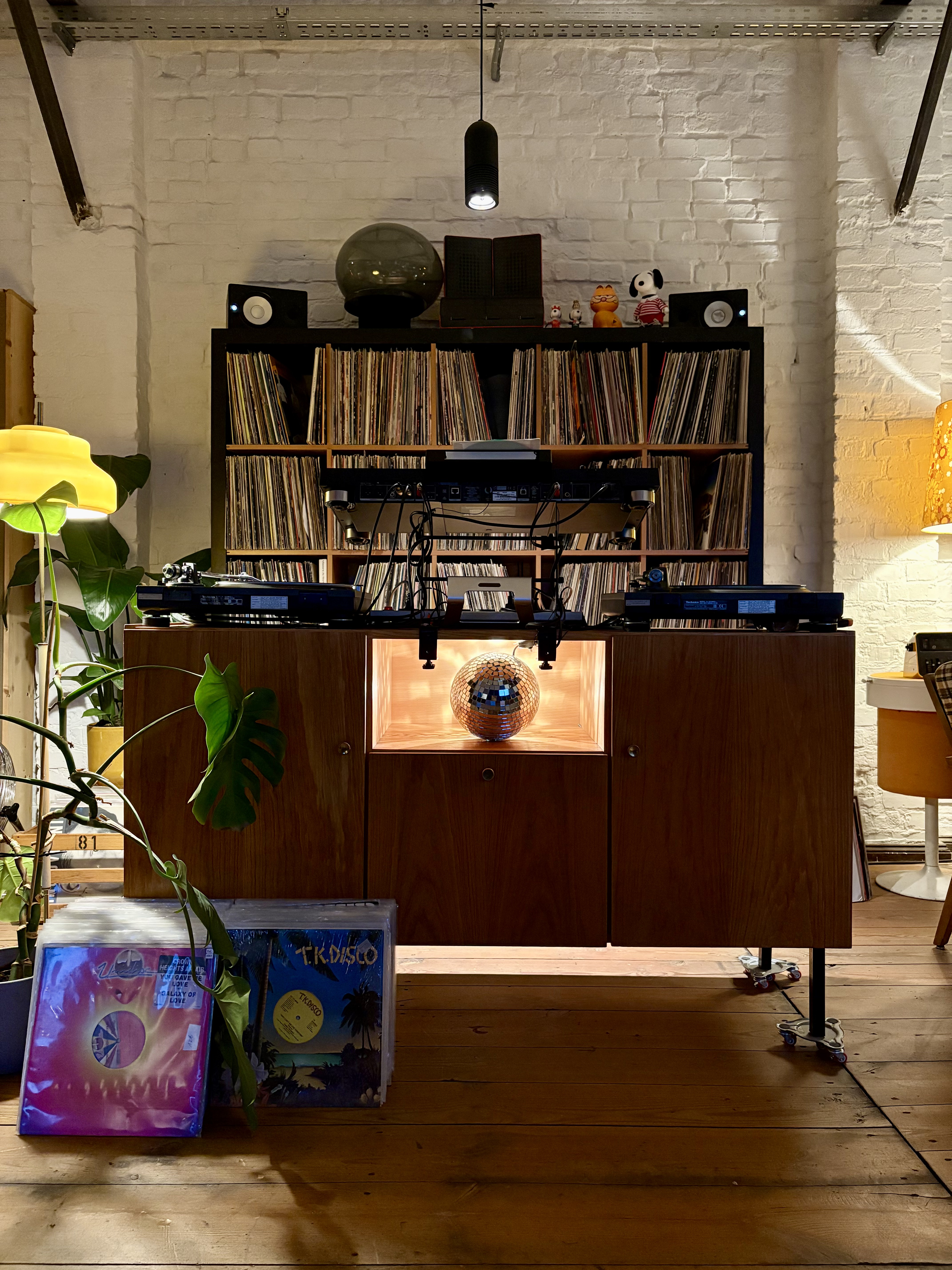 DJ setup